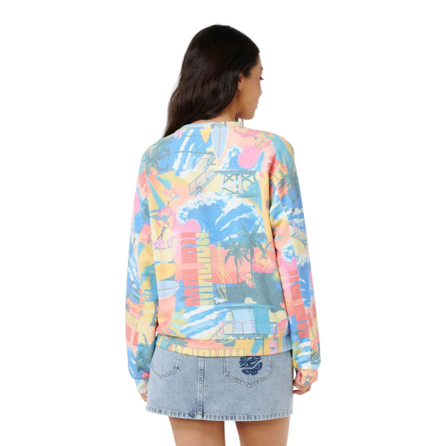 Rip Curl Surf Side Relaxed Crew Multi