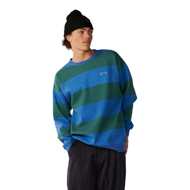 Rip Curl Disorder Stripe Crew Riverside