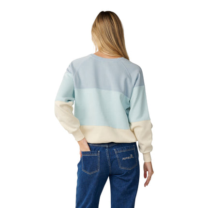 Rip Curl Seeker Raglan Standard Crew Light Blue