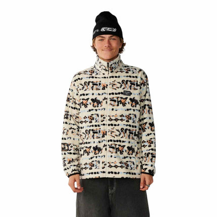 Rip Curl Sessions Polar Fleece Vintage White