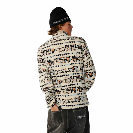 Rip Curl Sessions Polar Fleece Vintage White