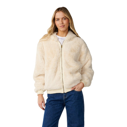 Rip Curl Bossa Nova Fluffy Polar Fleece White