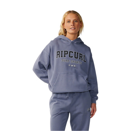 Rip Curl Varsity Sports O/S Hood Blue Grey