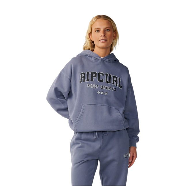 Rip Curl Varsity Sports O/S Hood Blue Grey