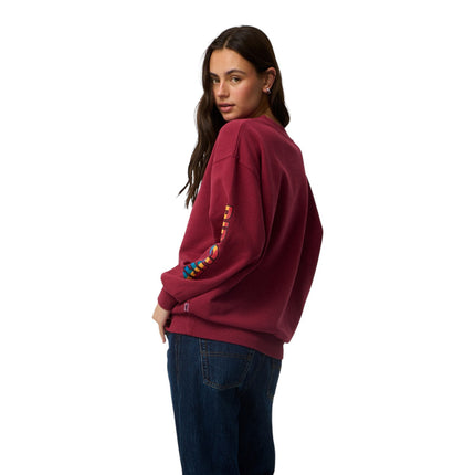 Rip Curl Sg Heritage Oversized Fleece Plum