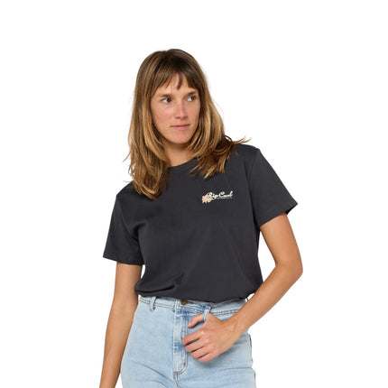 Rip Curl Waikiki Standard Tee Washed Black
