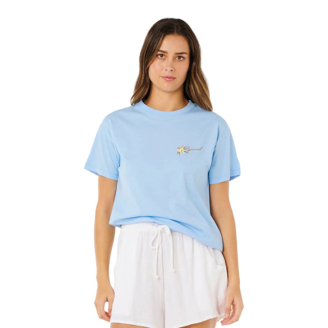 Rip Curl Poolside Relaxed Tee Light Blue