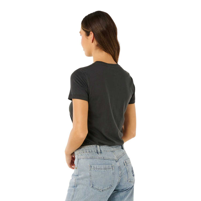 Rip Curl Heart Logos Tee Washed Black