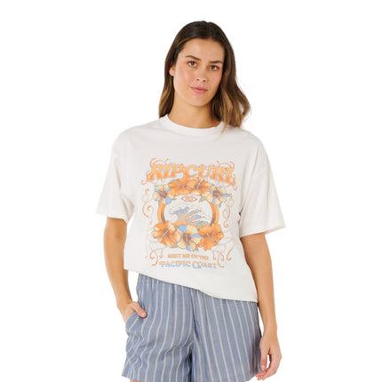 Rip Curl Pacific Coast Heritage Tee White
