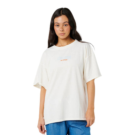 Rip Curl Half Moon Bay Heritage Tee Bone