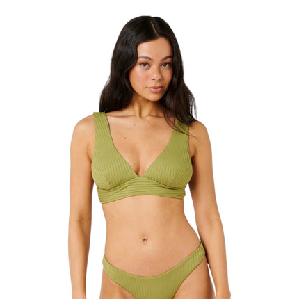 Rip Curl Premium Surf Top D-Dd Deep V Green Olive