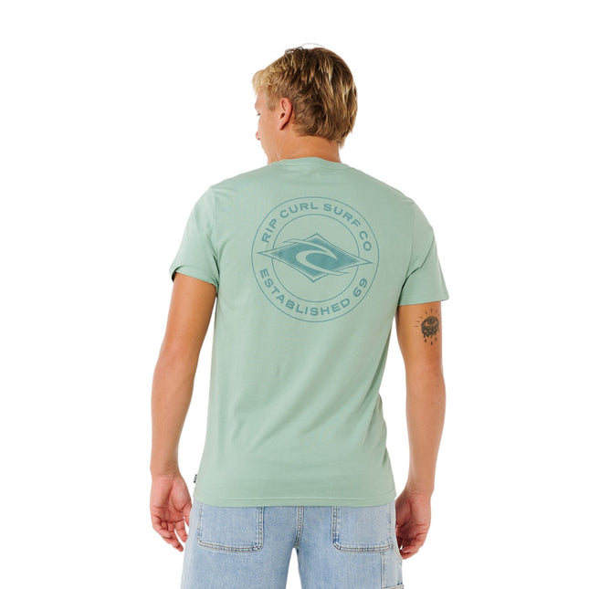 Rip Curl Staple Tee Aloe
