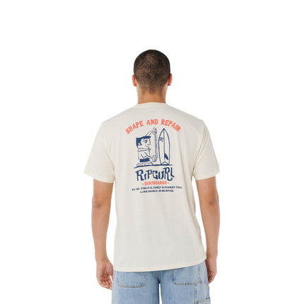 Rip Curl Shaper Address Tee Bone