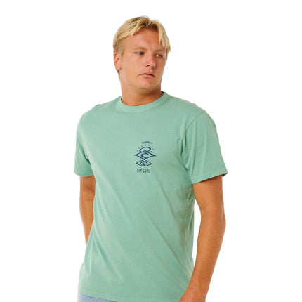 Rip Curl Search Icon Tee Aloe