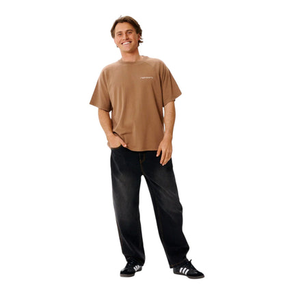 Rip Curl Inner Visions Flogged Tee Mocha