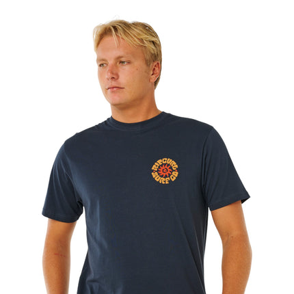 Rip Curl Pacific Rinse Circle Tee Dark Navy