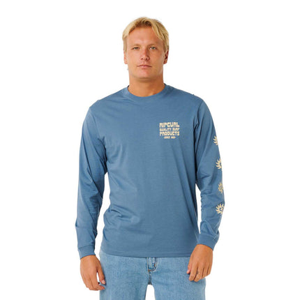 Rip Curl Pacific Rinse L/S Tee Blue