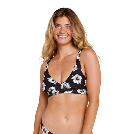 Rip Curl Party Wave Halter Black/White