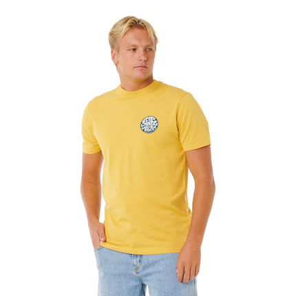 Rip Curl Wettie Passage Icon Tee Yellow