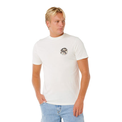 Rip Curl Wettie Passage Icon Tee White