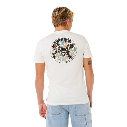 Rip Curl Wettie Passage Icon Tee White