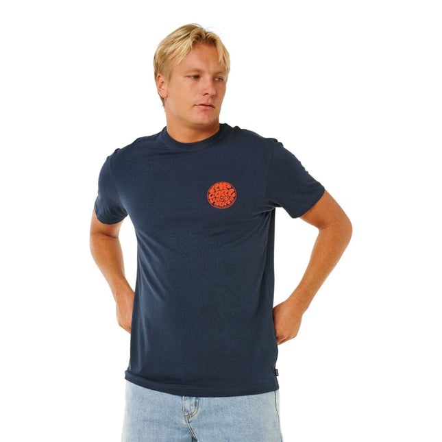 Rip Curl Wettie Icon Tee Dark Navy