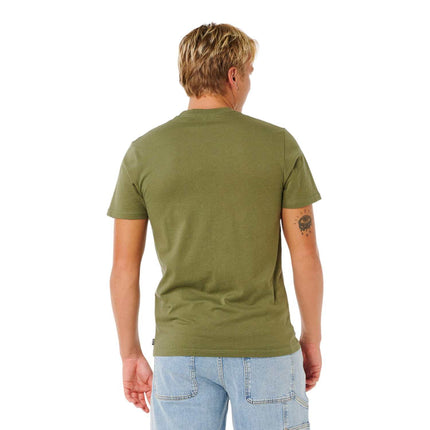 Rip Curl Wettie Icon Tee Surplus Green