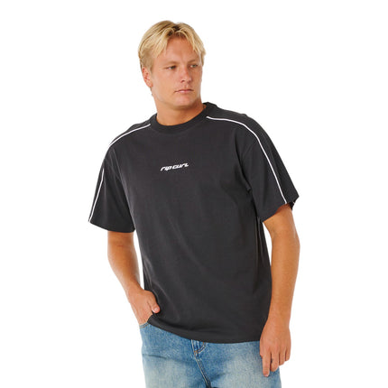Rip Curl Inner Visions Panel Tee Washed Black