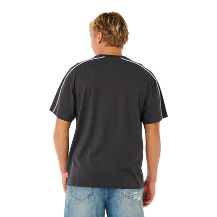 Rip Curl Inner Visions Panel Tee Washed Black