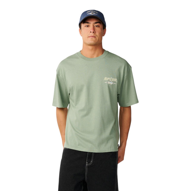 Rip Curl Heritage Icon Tee Sage