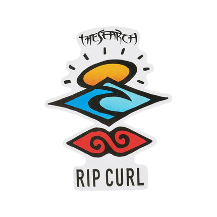 Rip Curl Logo Stickers Red