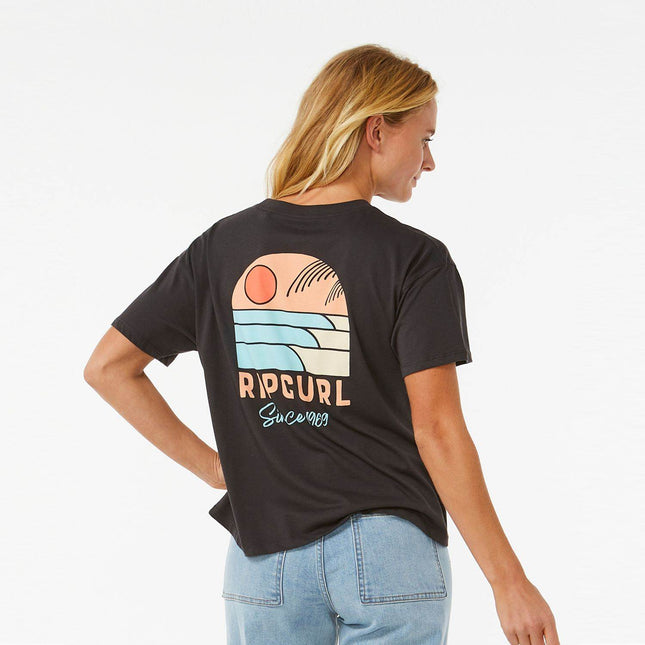 RIP CURL LINE UP Tank Top - Washed black