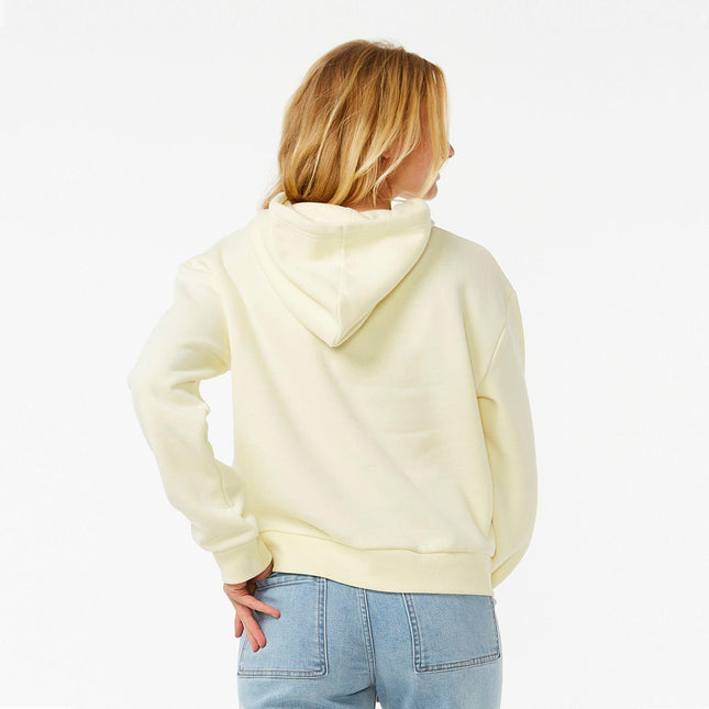 Rip Curl Search Icon Relaxed Hood Lemon Ice