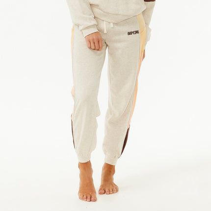 Rip Curl Surf Revival Track Pant Oatmeal Marle