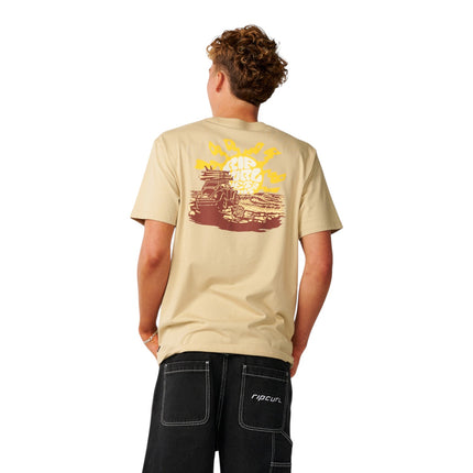 Rip Curl Surf Trip Tee Brown