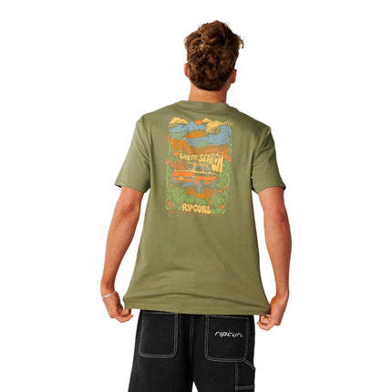 Rip Curl Surf Trip Tee Green