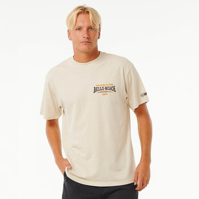 Rip Curl Rip Curl Pro 24 Line Up Tee Vintage White