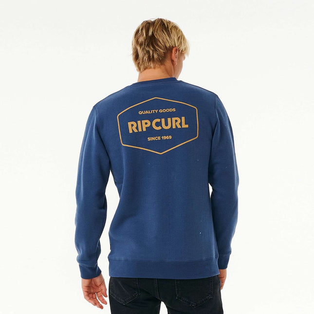 Rip Curl Stapler Crew Washed Navy