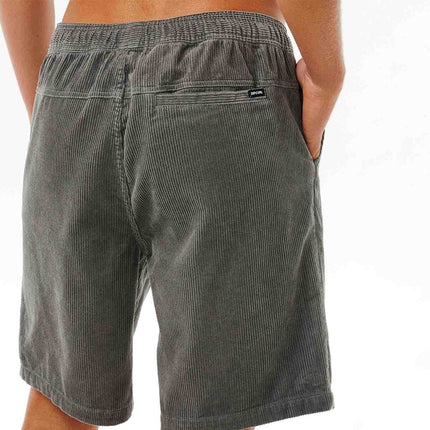 Rip Curl Classic Surf Cord Volley Charcoal Grey