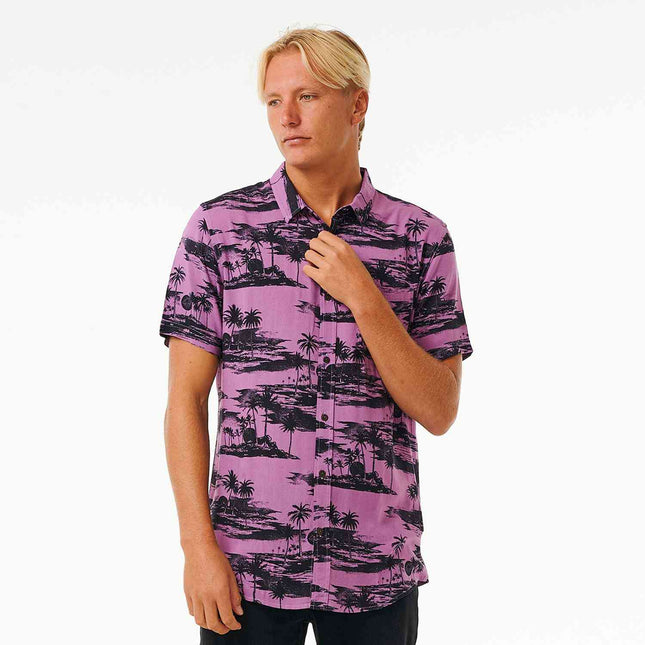 Rip Curl Party Pack S/S Shirt Dusty Purple