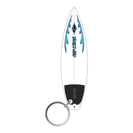 Rip Curl Surfboard Keyring White/Blue