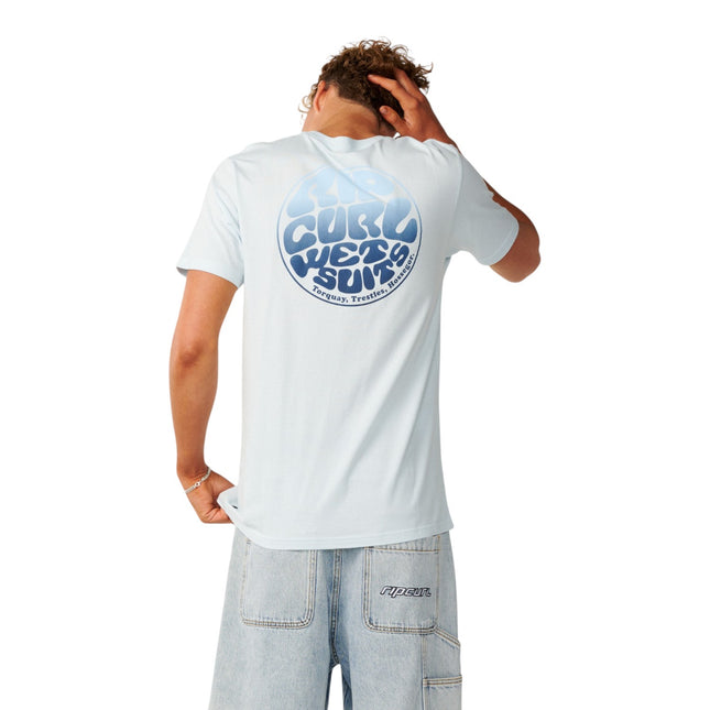 Rip Curl Wettie Passage Icon Tee Blue