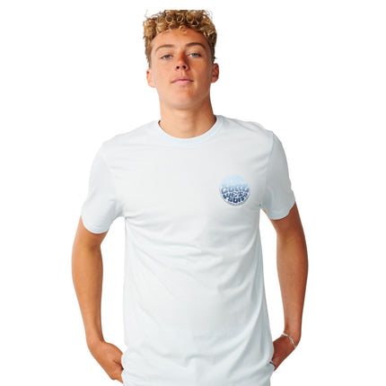 Rip Curl Wettie Passage Icon Tee Blue