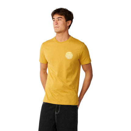 Rip Curl Wettie Passage Icon Tee Yellow