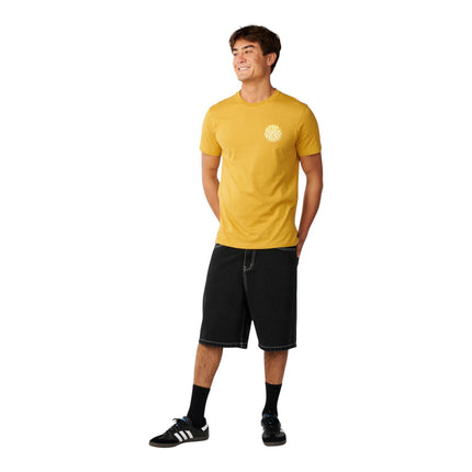 Rip Curl Wettie Passage Icon Tee Yellow