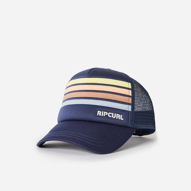 Rip Curl Mixed Trucker Hat-Girl Navy