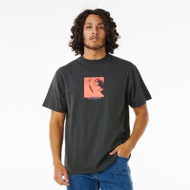 Rip Curl Quest Hack Tee Washed Black