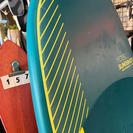 157. Slingshot Manticore V1 5'8/105L + Boardbag