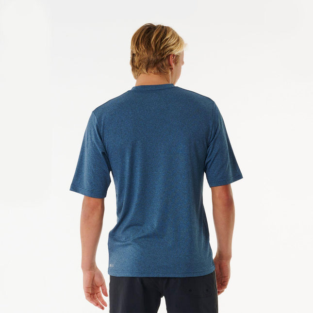Rip Curl Stack Upf S/S Navy Marle