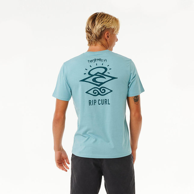 Rip Curl Search Icon Tee Dusty Blue
